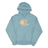CHAMPION REVERSE WEAVE Womens Blue Hoodie M