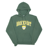 CHAMPION Mens Green Hoodie USA S