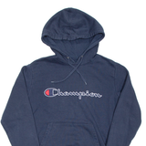 CHAMPION Mens Blue Hoodie S