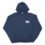 CHAMPION Mens Blue Hoodie USA L
