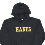 CHAMPION Mens Black Hoodie USA M