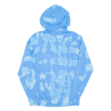 CHAMPION Tye-dye Mens Blue Hoodie S