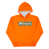 CHAMPION Mens Orange Hoodie M