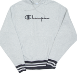CHAMPION REVERSE WEAVE Mens Grey Hoodie S