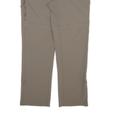 THE NORTH FACE Detachable Legs Womens Trousers Grey Straight Nylon W31 L28