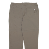 THE NORTH FACE Detachable Legs Womens Trousers Grey Straight Nylon W31 L28