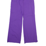 DICKIES Cargo Womens Trousers Purple Regular Bootcut W22 L29