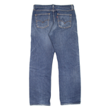 LEVI'S 751 Mens Jeans Blue Regular Straight Stone Wash W33 L32