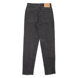 LEVI'S 512 Womens Jeans Black Slim Tapered 90s W27 L29