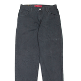 LEVI'S 550 Womens Jeans Black Regular Mom W28 L31