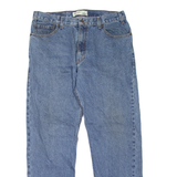 LEVI'S Signature Mens Jeans Blue Regular Straight W36 L32