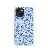 Powder Blue Stingray Fever iPhone 13 Mini Case