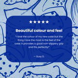 Powder Blue Stingray Fever iPhone 16 Pro Case