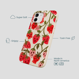 Seashell Strawboories iPhone 12/ iPhone 12 Pro Case