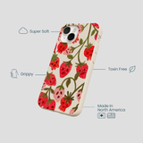 Seashell Strawboories iPhone 13 Mini Case