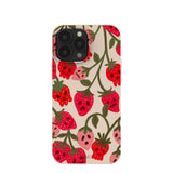 Seashell Strawboories iPhone 13 Pro Max Case