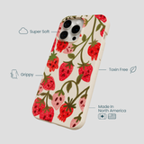 Seashell Strawboories iPhone 15 Pro Max Case