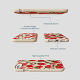 Seashell Strawboories iPhone 6/6s/7/8/SE Case