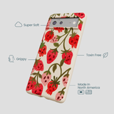 Seashell Strawboories Google Pixel 6 Case