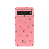 Bubblegum Pink Summer Berries Google Pixel 8 Case