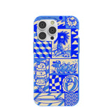 Electric Blue Summer Blues iPhone 14 Pro Max Case