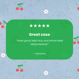 Powder Blue Sweet Cherries Google Pixel 8a Case