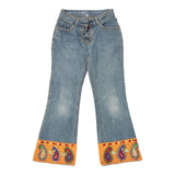 Age 8 Benetton Jeans - 25W 23L Blue Cotton Blend