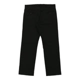 Richmond Jeans - 33W UK 12 Black Cotton