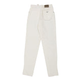 Giorgio Armani Jeans - 28W UK 8 White Cotton