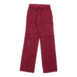 Colmar Cord Trousers - 26W UK 6 Pink Cotton