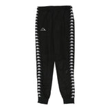 Age 16 Kappa Tracksuit - XL Black Polyester