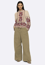 Blouse Ss24-082 Taupe