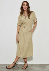 Dress 65824rainy Parchment