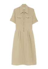 Dress 65824rainy Parchment