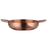 Anygleam Stock Pot Rosegold-L Stainless Steel HotPot Without Lid Single-Layer Cooking Soup Noodle Sea Food Home Kitchen Restaurant Tools
