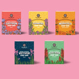 Hand & Body Soap Bar Collection Set with 3 Soap Bars