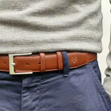 Miller Belt in Oakbark Brown