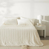 Linen+ Bamboo Quilted Coverlet