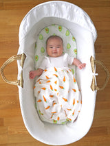 Organic Swaddle Set - First Foods (Avocado & Carrot)