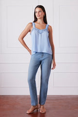 Iris Camisole in Hydrangea