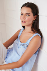 Iris Camisole in Hydrangea