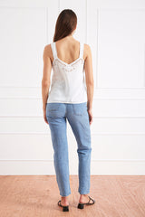 Iris Camisole in Sugar White