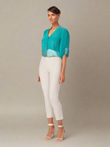 AZALEA | 3-Way Tea Dress | Emerald