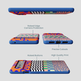 Electric Blue Tangerine Mix Google Pixel 6 Case