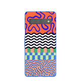 Electric Blue Tangerine Mix Google Pixel 7a Case