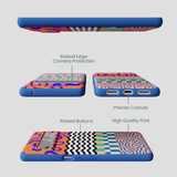 Electric Blue Tangerine Mix Google Pixel 7 Pro Case