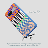 Electric Blue Tangerine Mix Google Pixel 7 Case