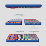 Electric Blue Tangerine Mix Google Pixel 7 Case