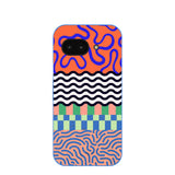 Electric Blue Tangerine Mix Google Pixel 9a Case