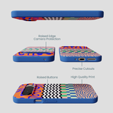 Electric Blue Tangerine Mix Google Pixel 9 Pro XL Case